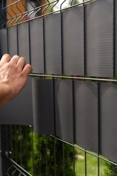 Лента ограждения 52мб Термопласт CLASSIC LINE 9,5см ГРАФИТ