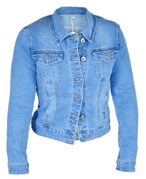 Plus Size Katana Jeans Kurtka Jeansowa Damska NEW