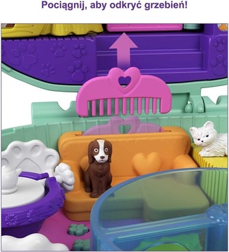 Компактный набор кукол POLLY POCKET «Ежик Кафе» Mattel GTN15