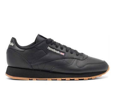 Buty męskie sportowe czarne skóra GY0954 REEBOK CLASSIC BLACK 100008493 45