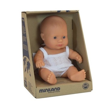 MINILAND LALKA BOBAS CHŁOPIEC EUROPEJCZYK 21 cm