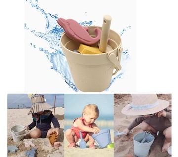 ИГРУШКИ С СИЛИКОНОВЫМ ПЕСКОМ, МЯГКАЯ ВОДА ДЛЯ ПЛЯЖА, ФОРМЫ ДЛЯ ВЕДРОВ
