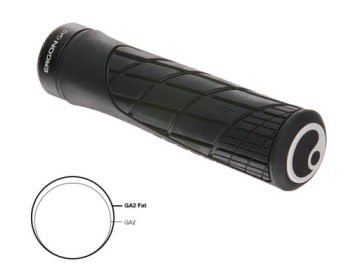 Велосипедные ручки Ergon GA2 Fat Black