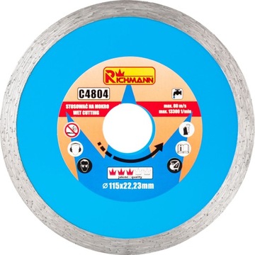 Tarcza diamentowa pełna 115mm Corona C4804