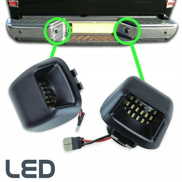 do samochodu Navara D40 /Frontier 2005 ~ 2016 LED
