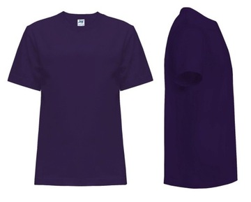 T-SHIRT DZIECIĘCY koszulka JHK TSRK-150 fiolet 12-14 PU 158