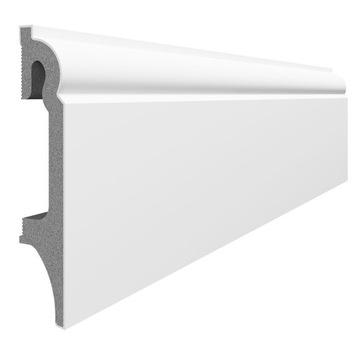 Listwy przypodłogowe białe Espumo ESP 301 8cm