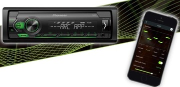 PIONEER MVH-S120UBG radio samochodowe USB FLAC ANDROID 1-DIN ! promocja !