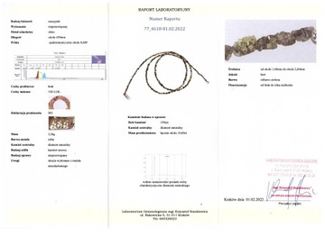 Колье из золота 14 карат с сертифицированными бриллиантами 10,00 карата