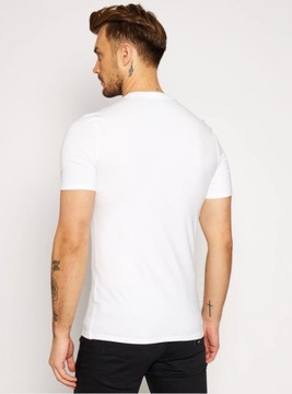 GUESS M0BI80 J1300 T-SHIRT BIAŁY SLIM FIT S AAA