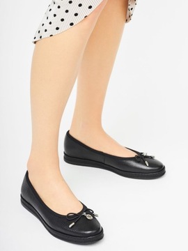 Балетки Ryłko 1MLS2-UW9F Черный Натуральная Кожа