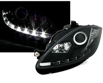 LAMPY SEAT LEON II 1P / TOLEDO 05-09R DAYLIGHT BLK