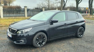 Peugeot 308 II Hatchback Facelifting 1.5 BlueHDI 102KM 2019 Peugeot 308 T9 1,5 HDI lampy led zadbany 2 kpl kół okazja, zdjęcie 1