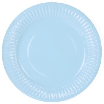 TALERZYKI URODZINOWE 18CM 6SZT URODZINY ROCZEK