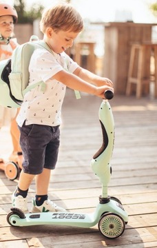 Детский самокат 2-в-1, Scoot and Ride, трехколесный, возраст 1-5 лет.