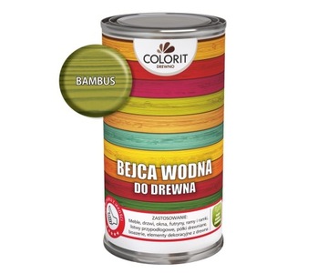 Colorit Bejca Wodna Do Drewna 0,5L BAMBUS 500ml do