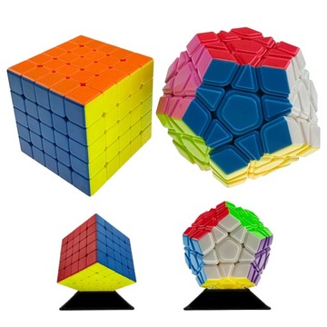 ZESTAW Kostka 5x5 + MEGAMINX ORYGINALNA + GRATIS