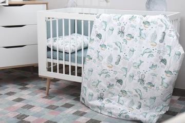 ПОСТЕЛЬНОЕ ПОСТАЛЬНОЕ 100х135 см ДЛЯ ДЕТСКОЙ кроватки 2 EL BABYMAM