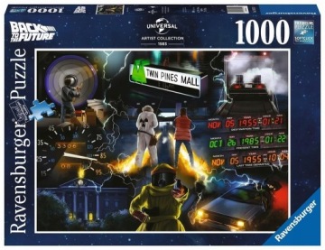 Puzzle Vzdělávací puzzle pro děti Sada Návrat do budoucnosti Obraz