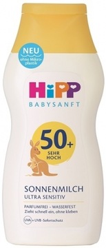 HiPP Babysanft balsam ochronny na słońce SPF50 200 ml