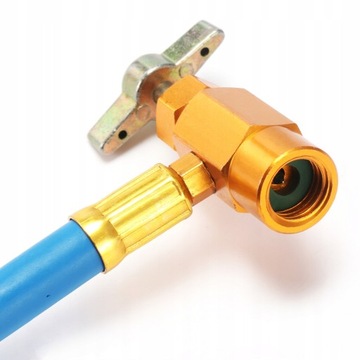 СЕРВИСНЫЙ ШЛАНГ ДЛЯ ЗАЛИВКИ R134A КОНДИЦИОНЕРА