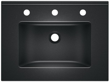 MODERNO UMYWALKA GRANITOWA PROSTOKĄTNA METALLIC