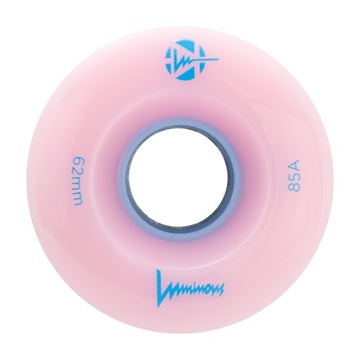 KOŁA ŚWIECĄCE DO WROTEK LUMINOUS PINK BLUE 62MM