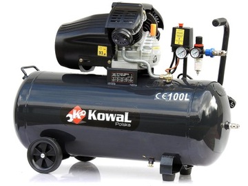 10 Бар КОМПРЕССОР ZBV 100L масляный поршневой компрессор воздушный насос KOWAL