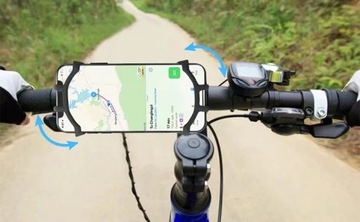 ПРОЧНЫЙ РЕЗИНОВЫЙ ДЕРЖАТЕЛЬ ДЛЯ СМАРТФОНА, ВРАЩАЮЩИЙСЯ НА 360° ДВИГАТЕЛЬ