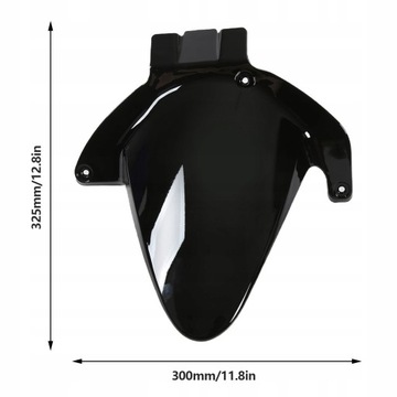 Błotnik Tyl Czarny dla CBR600RR 2007-2012