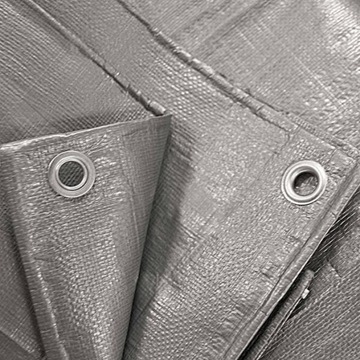 Tarpaulin 5x5 Silver Strong 110g/M2 Усиленный УФ -водонепроницаемый автомобильный бассейн