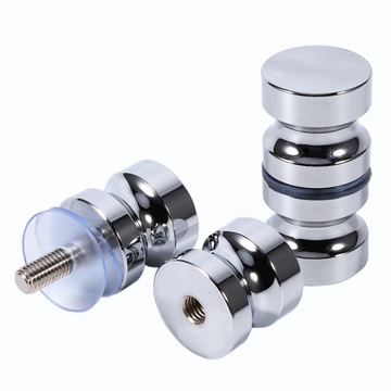 GAŁKA DO SZKLANE DRZWI STOPU ALUMINIUM POJEDY