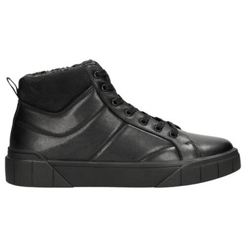 Czarne wysokie trampki męskie r. 40