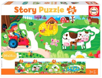 Educa Puzzle 26 Farma panorama