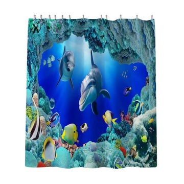 Подкладка для занавески для душа PEVA Подводная форма