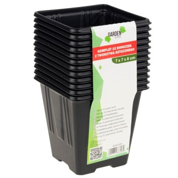 ПРОИЗВОДСТВЕННЫЕ ГОРШКИ Р7 ДЛЯ ПОСЕВА КУЛЬТУРНЫХ КУЛЬТУР И ПОСЕВА РАССАМЕНОВ 12ШТ/КОМПЛЕКТ