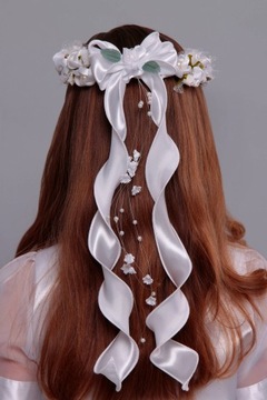 Венок причастия, зеленые и золотые кристаллы