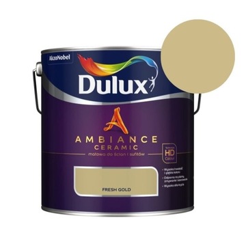 DULUX Farba Ambiance Ceramic Fresh Gold 2,5L