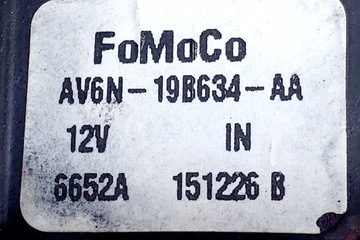 MOTOREK KRYT KOLEKTORU FORD GRAND C-MAX (DXA/CB7 DXA/CEU) AV6N19B634AA