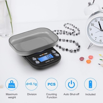 Весы для ювелирных изделий ACCUWEIGHT 01 г, электрические весы