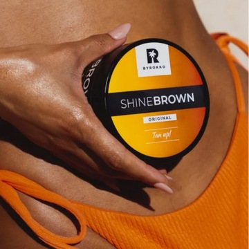 ByRokko Солнцезащитный крем Shine Brown улучшает цвет 190 мл