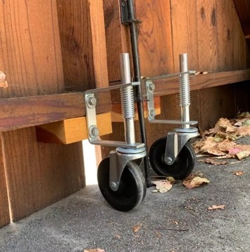 ЦЕНТРАЛЬНЫЙ РОЛИК РАЗДВИЖНЫХ ДВЕРЕЙ ДЛЯ ГАРАЖНЫХ ДВЕРЕЙ И ШКАФОВ