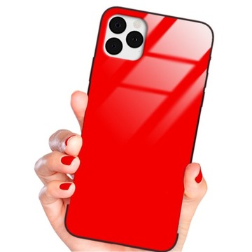 ETUI SZKLANE CZERWONY do IPHONE 11 PRO Case Glass