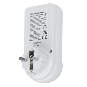 ЗЕЛЕНЫЙ СИНИЙ Счетчик энергии ваттметр GB350E