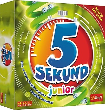 Gra planszowa Trefl 5 sekund junior PREZENT