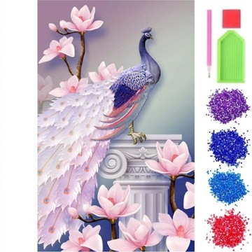 HAFT DIAMENTOWY MOZAIKA DIAMENTOWA 5D PAW