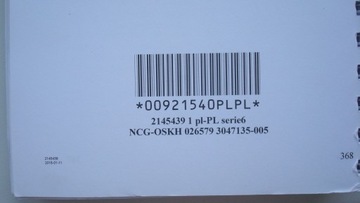 SCANIA R series Польский мануал для Scania R 2018, оригинал