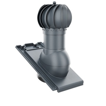 Kominek wentylacyjny OBROTOWY kulisty fi150 CREATON SIMPLA KOLORY