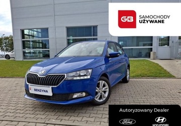 Skoda Fabia III Hatchback Facelifting 1.0 TSI 95KM 2020 Skoda Fabia 1.0 TSI 95KM SalonPL SerwisASO Iwl. FV23 Gwarancja Benzyna