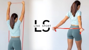 НАБОР ЛЕНТ ДЛЯ ТРЕНИРОВОК С СОПРОТИВЛЕНИЕМ POWER BAND LINE SPORT 5 ШТ.
